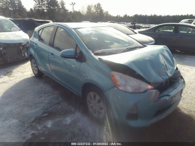 TOYOTA PRIUS C 2014 jtdkdtb36e1072411