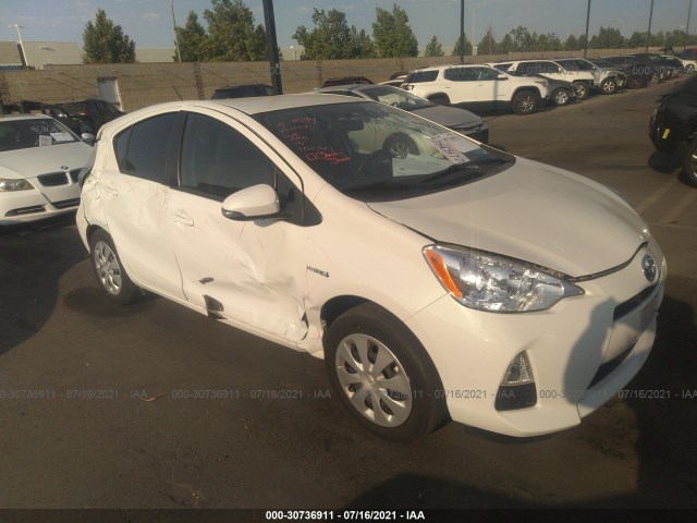 TOYOTA PRIUS C 2014 jtdkdtb36e1075034