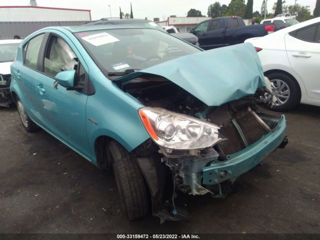 TOYOTA PRIUS C 2014 jtdkdtb36e1075924