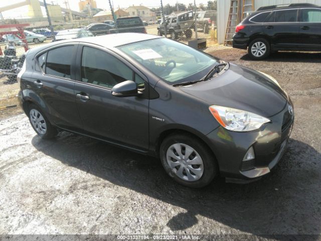 TOYOTA PRIUS C 2014 jtdkdtb36e1080671