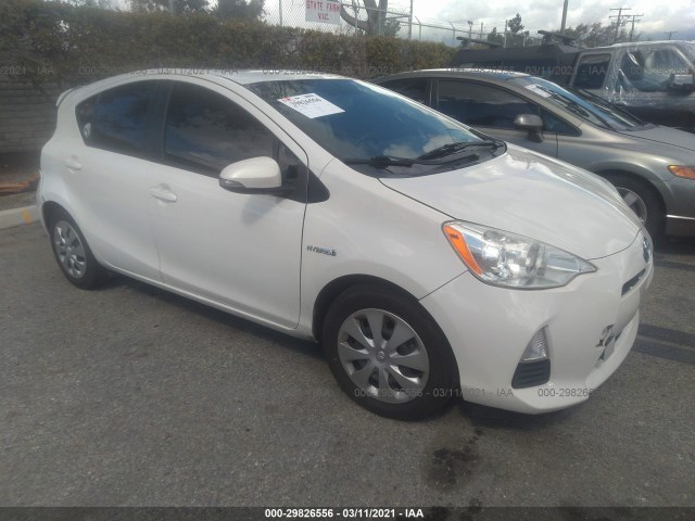 TOYOTA PRIUS C 2014 jtdkdtb36e1081304