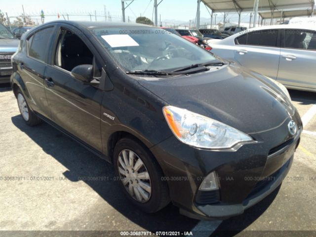 TOYOTA PRIUS C 2014 jtdkdtb36e1570821