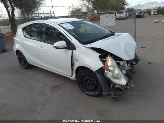 TOYOTA PRIUS C 2014 jtdkdtb36e1571581