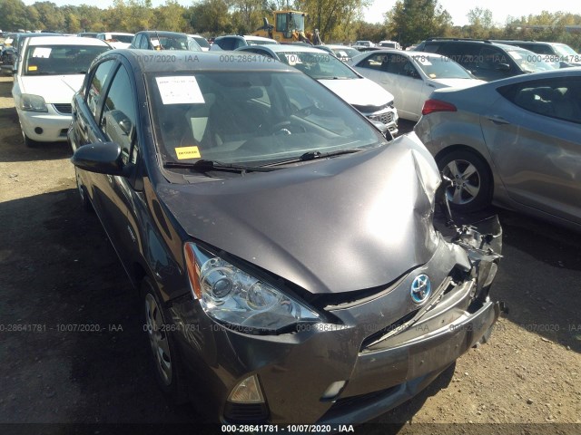 TOYOTA PRIUS C 2014 jtdkdtb36e1575100