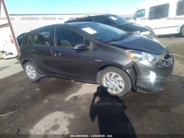 TOYOTA PRIUS C 2015 jtdkdtb36f1100340