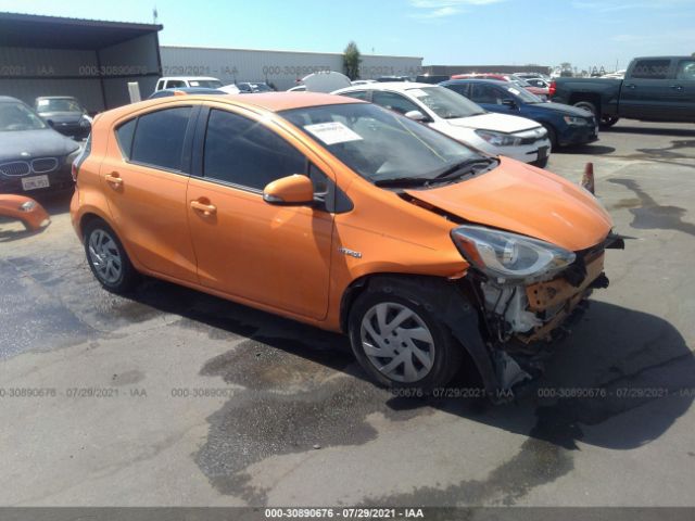 TOYOTA PRIUS C 2015 jtdkdtb36f1107238