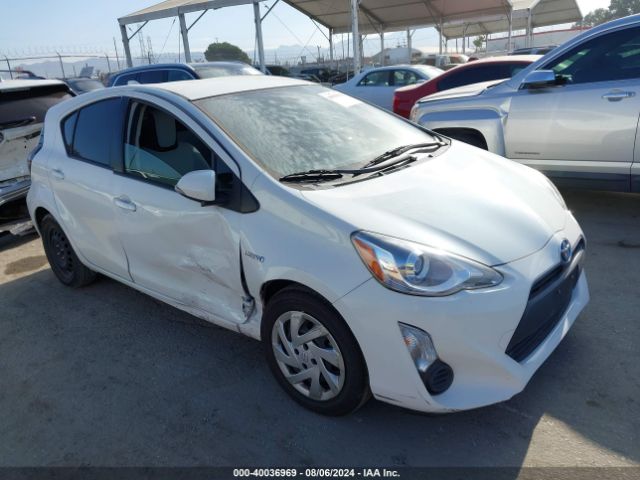 TOYOTA PRIUS C 2015 jtdkdtb36f1112648