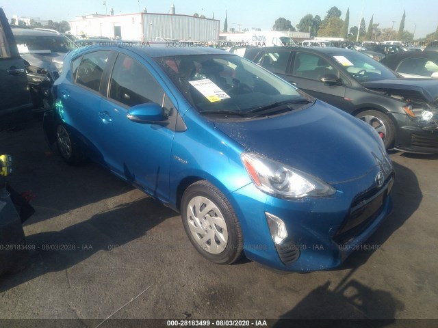 TOYOTA PRIUS C 2016 jtdkdtb36g1137177