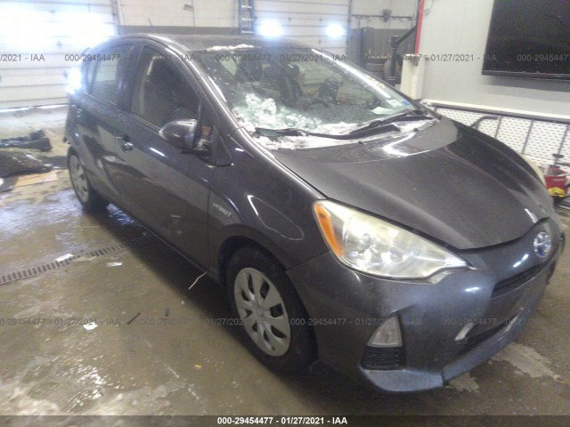 TOYOTA PRIUS C 2012 jtdkdtb37c1007127