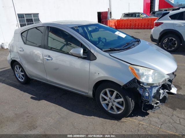 TOYOTA PRIUS C 2012 jtdkdtb37c1009167