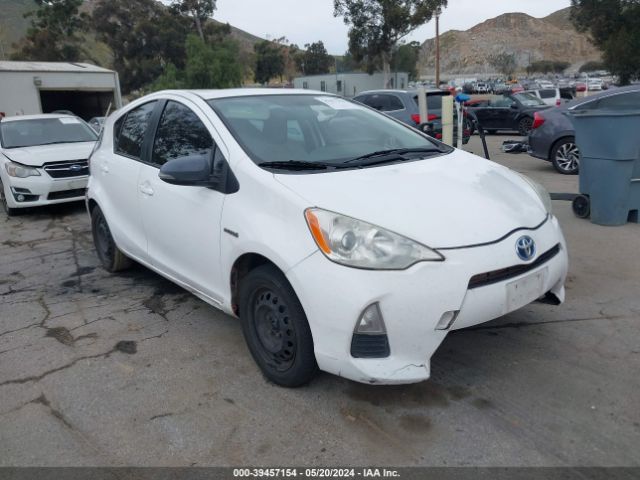 TOYOTA PRIUS C 2012 jtdkdtb37c1011193