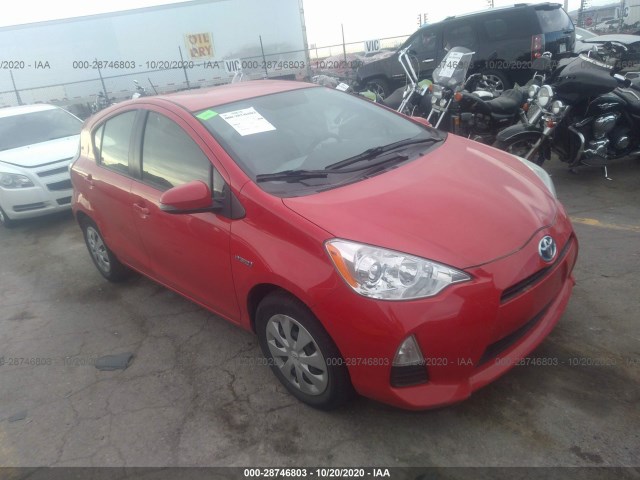 TOYOTA PRIUS C 2012 jtdkdtb37c1016328