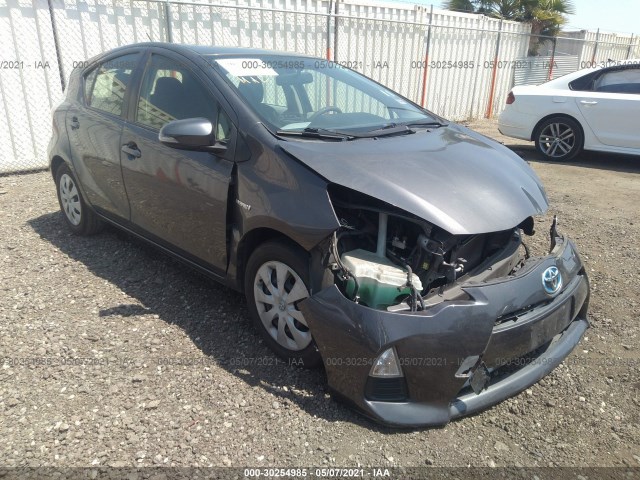 TOYOTA PRIUS C 2012 jtdkdtb37c1017060