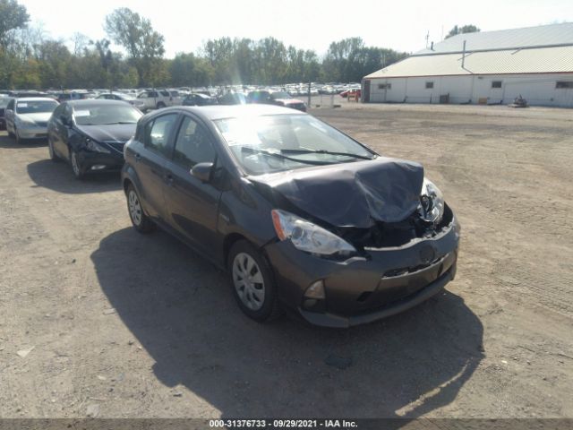 TOYOTA PRIUS C 2012 jtdkdtb37c1023618