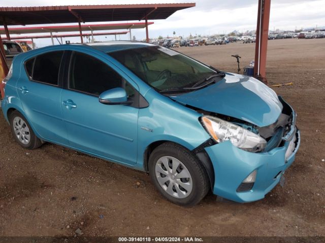 TOYOTA PRIUS C 2012 jtdkdtb37c1029192