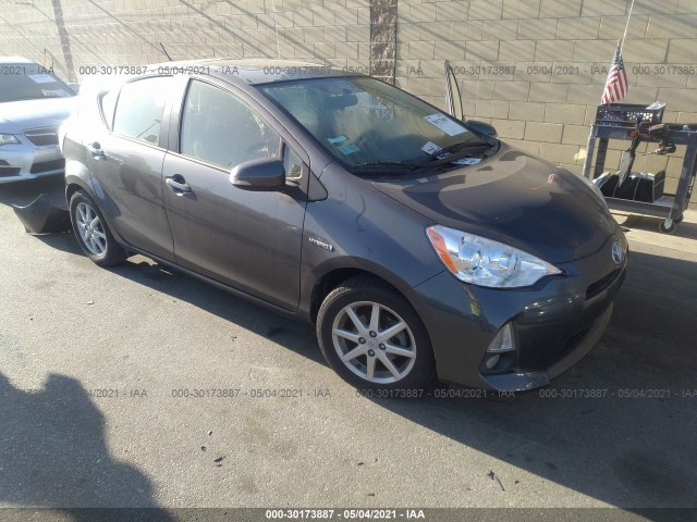 TOYOTA PRIUS C 2012 jtdkdtb37c1030956