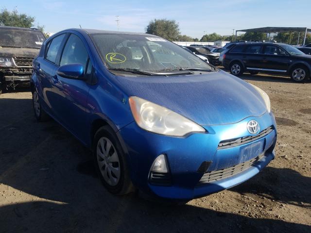 TOYOTA PRIUS C 2012 jtdkdtb37c1501116