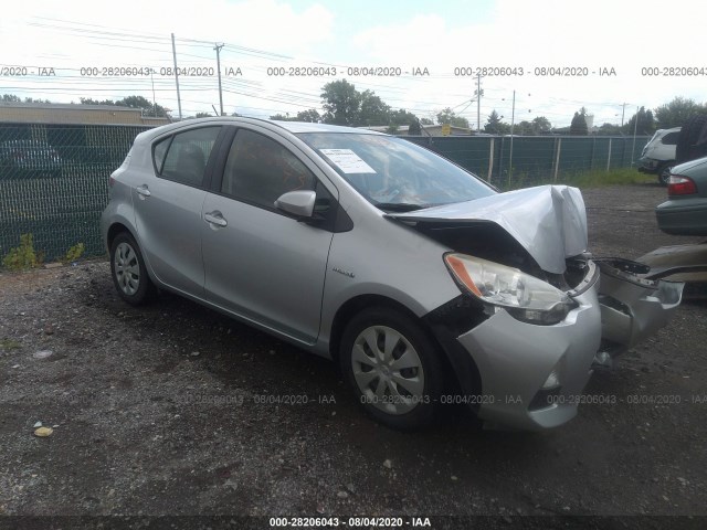 TOYOTA PRIUS C 2012 jtdkdtb37c1501536