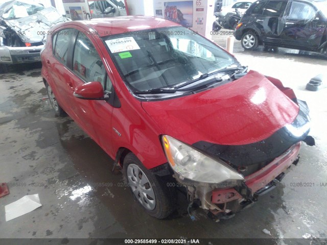 TOYOTA PRIUS C 2012 jtdkdtb37c1514271