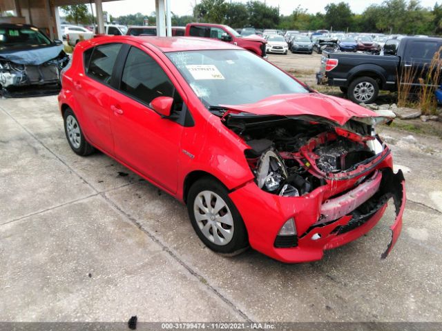 TOYOTA PRIUS C 2012 jtdkdtb37c1516683