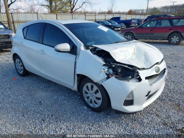 TOYOTA PRIUS C 2012 jtdkdtb37c1518238