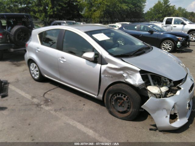 TOYOTA PRIUS C 2012 jtdkdtb37c1519969