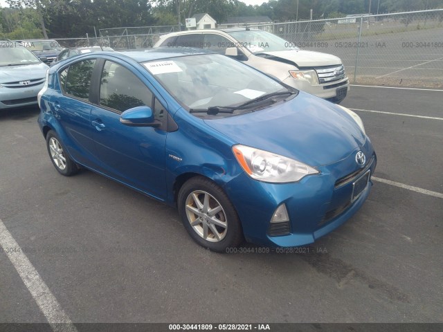 TOYOTA PRIUS C 2012 jtdkdtb37c1521222