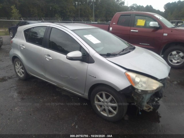 TOYOTA PRIUS C 2012 jtdkdtb37c1525190