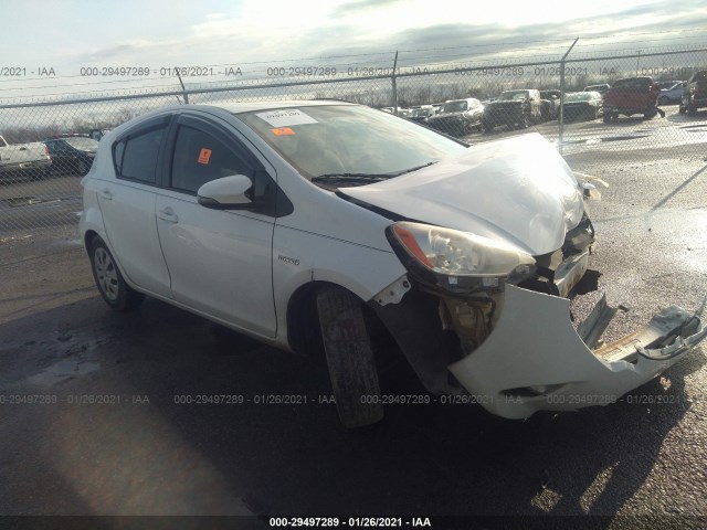 TOYOTA PRIUS C 2012 jtdkdtb37c1526498