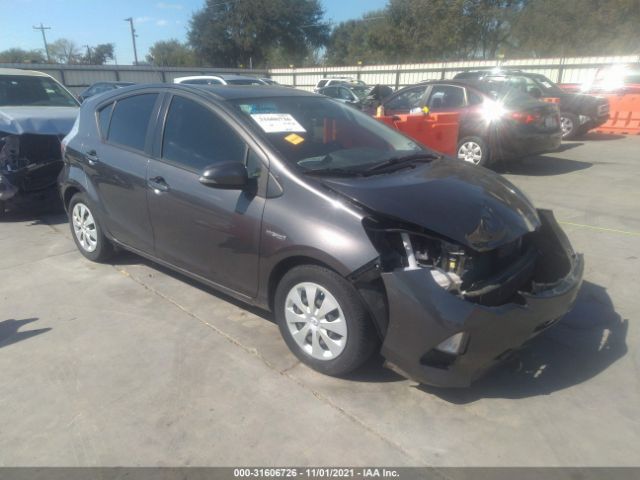 TOYOTA PRIUS C 2012 jtdkdtb37c1527196