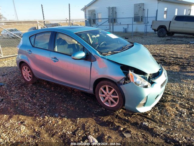 TOYOTA PRIUS C 2013 jtdkdtb37d1038363