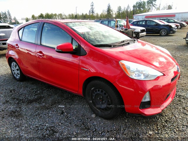 TOYOTA PRIUS C 2013 jtdkdtb37d1039934