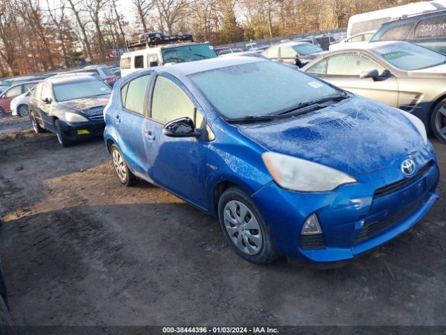 TOYOTA PRIUS C 2013 jtdkdtb37d1040467