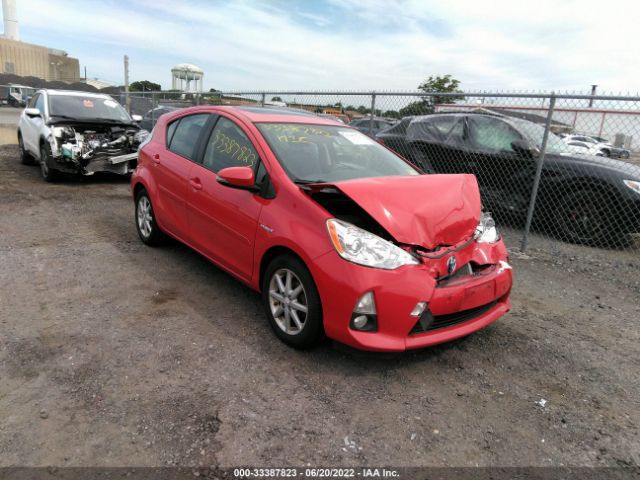 TOYOTA PRIUS C 2013 jtdkdtb37d1044874