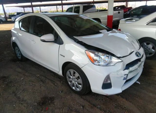 TOYOTA PRIUS C 2013 jtdkdtb37d1047452