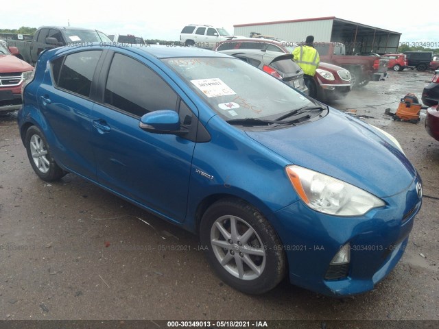 TOYOTA PRIUS C 2013 jtdkdtb37d1048228