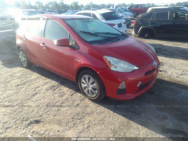 TOYOTA PRIUS C 2013 jtdkdtb37d1051842