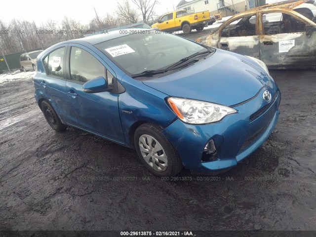 TOYOTA PRIUS C 2013 jtdkdtb37d1538166