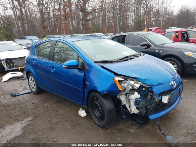 TOYOTA PRIUS C 2013 jtdkdtb37d1539897