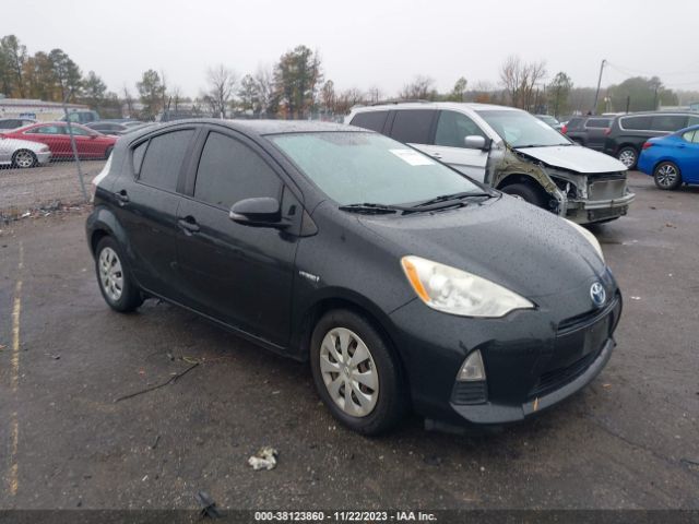 TOYOTA PRIUS C 2013 jtdkdtb37d1540810