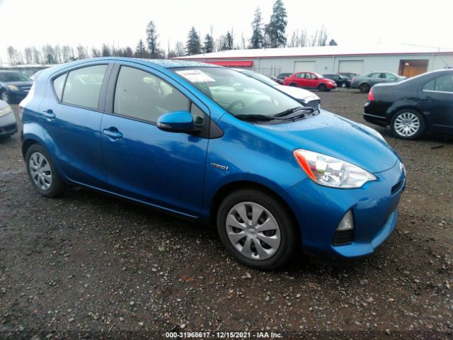 TOYOTA PRIUS C 2013 jtdkdtb37d1553654