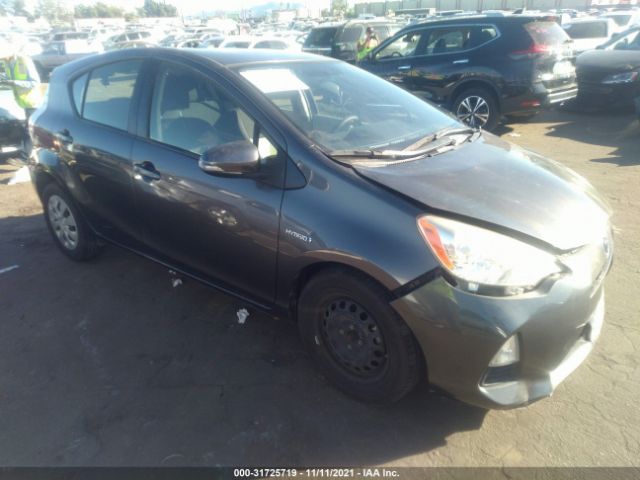 TOYOTA PRIUS C 2013 jtdkdtb37d1553833