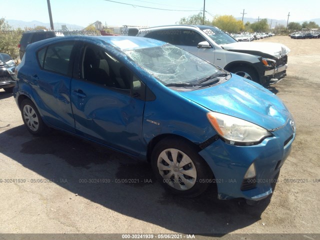 TOYOTA PRIUS C 2014 jtdkdtb37e1059148