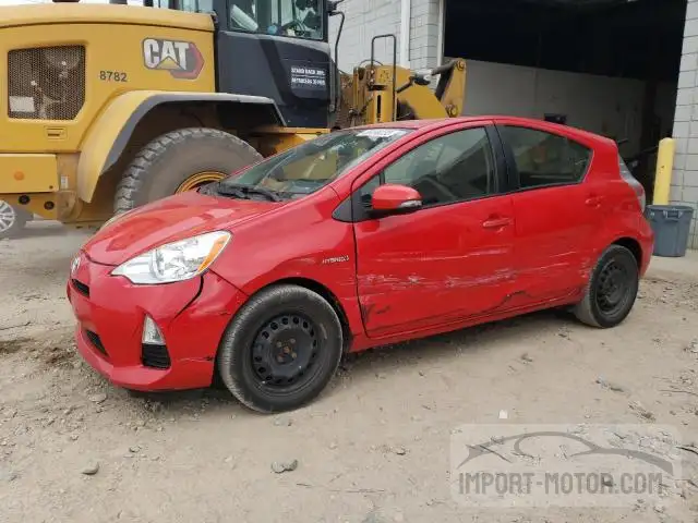 TOYOTA PRIUS C 2014 jtdkdtb37e1066908