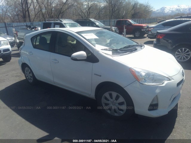 TOYOTA PRIUS C 2014 jtdkdtb37e1067024