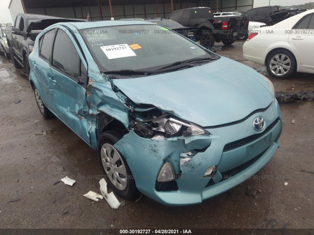 TOYOTA PRIUS C 2014 jtdkdtb37e1067038