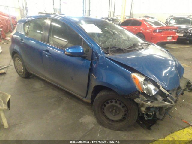 TOYOTA PRIUS C 2014 jtdkdtb37e1069310