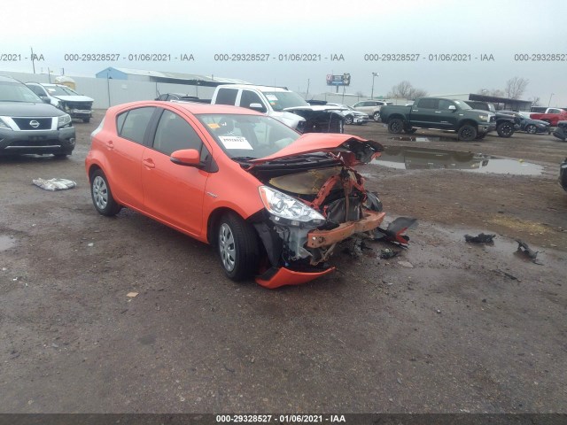 TOYOTA PRIUS C 2014 jtdkdtb37e1071610