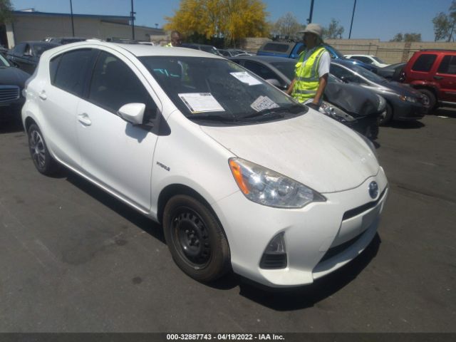 TOYOTA PRIUS C 2014 jtdkdtb37e1073082