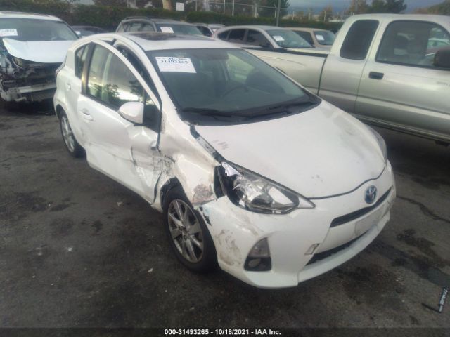 TOYOTA PRIUS C 2014 jtdkdtb37e1075480